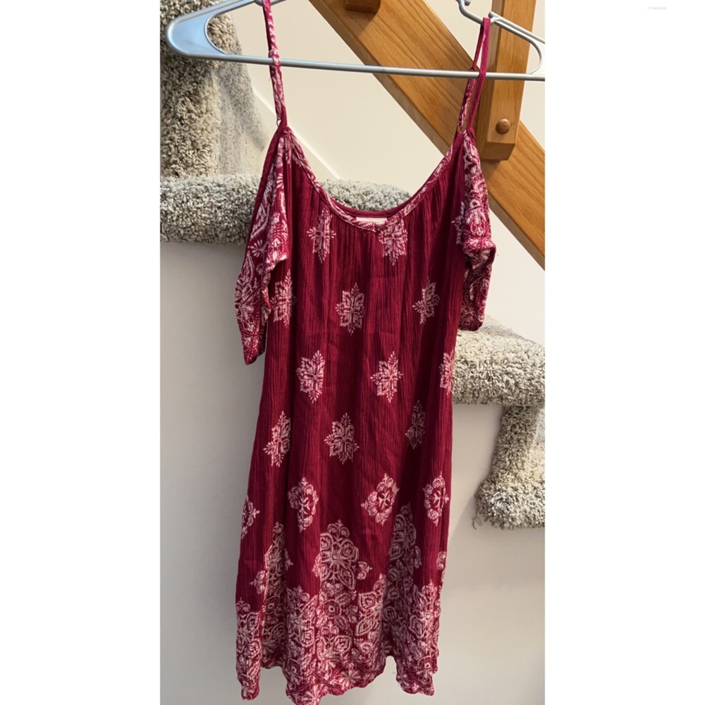 Cute off the shoulder summer dress